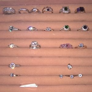 925 sterling silver rings